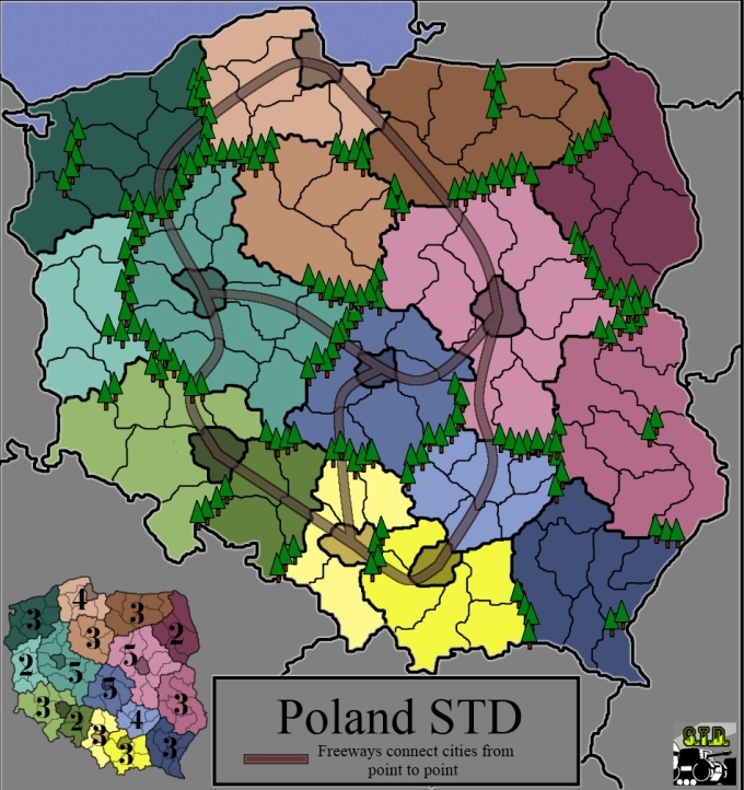 the map